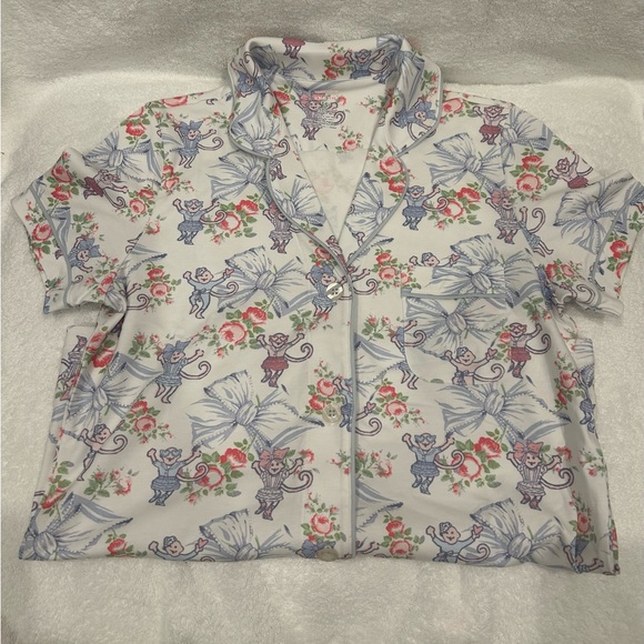 Roller Rabbit Rosa Beaux Monkey Polo PJ’s
NWOT - Picture 3 of 7